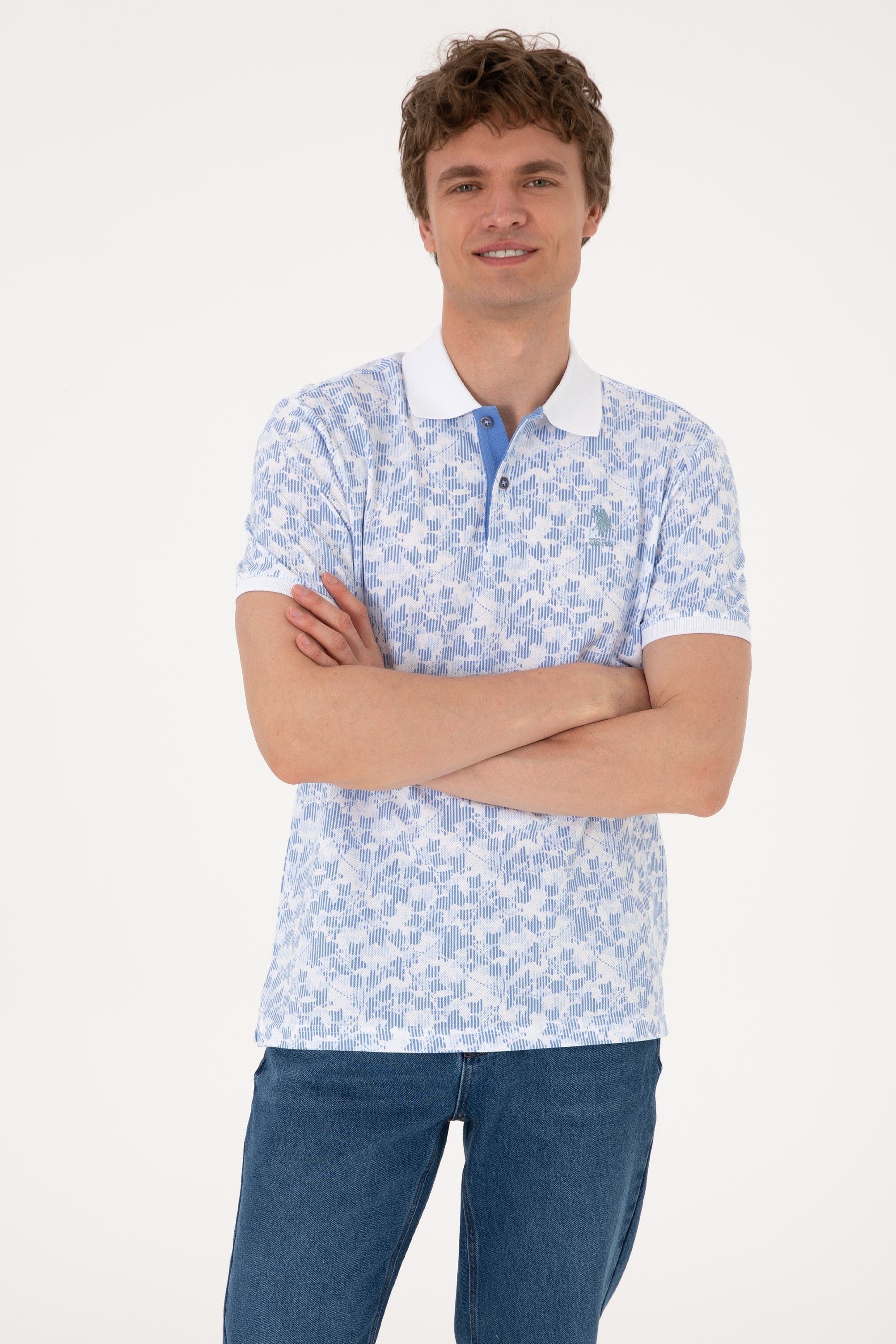 T-SHIRT HOMME SPINA BLUE