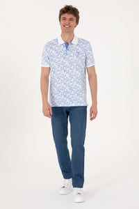 T-SHIRT HOMME SPINA BLUE