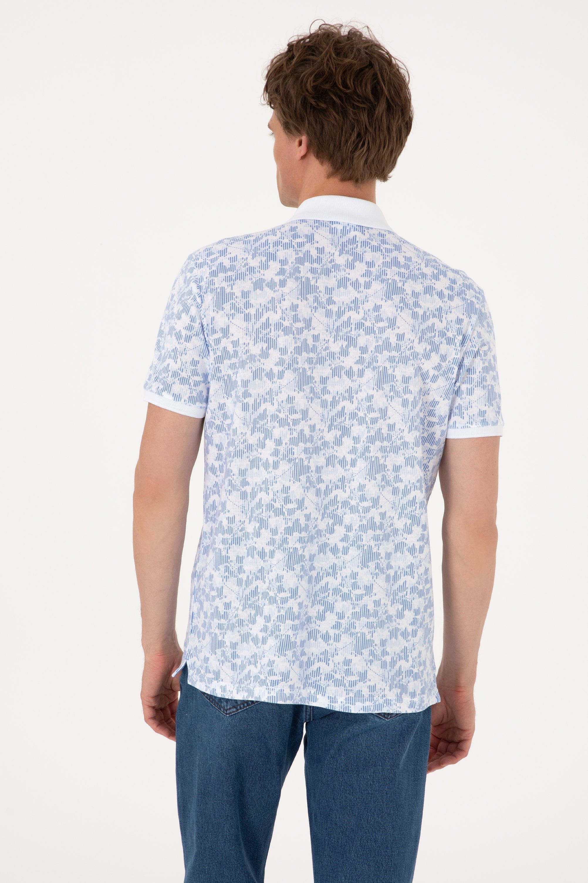 T-SHIRT HOMME SPINA BLUE