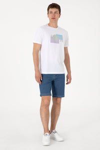 T-SHIRT HOMME PAMEL WHITE