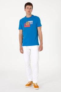 T-SHIRT HOMME PAMEL BLUE
