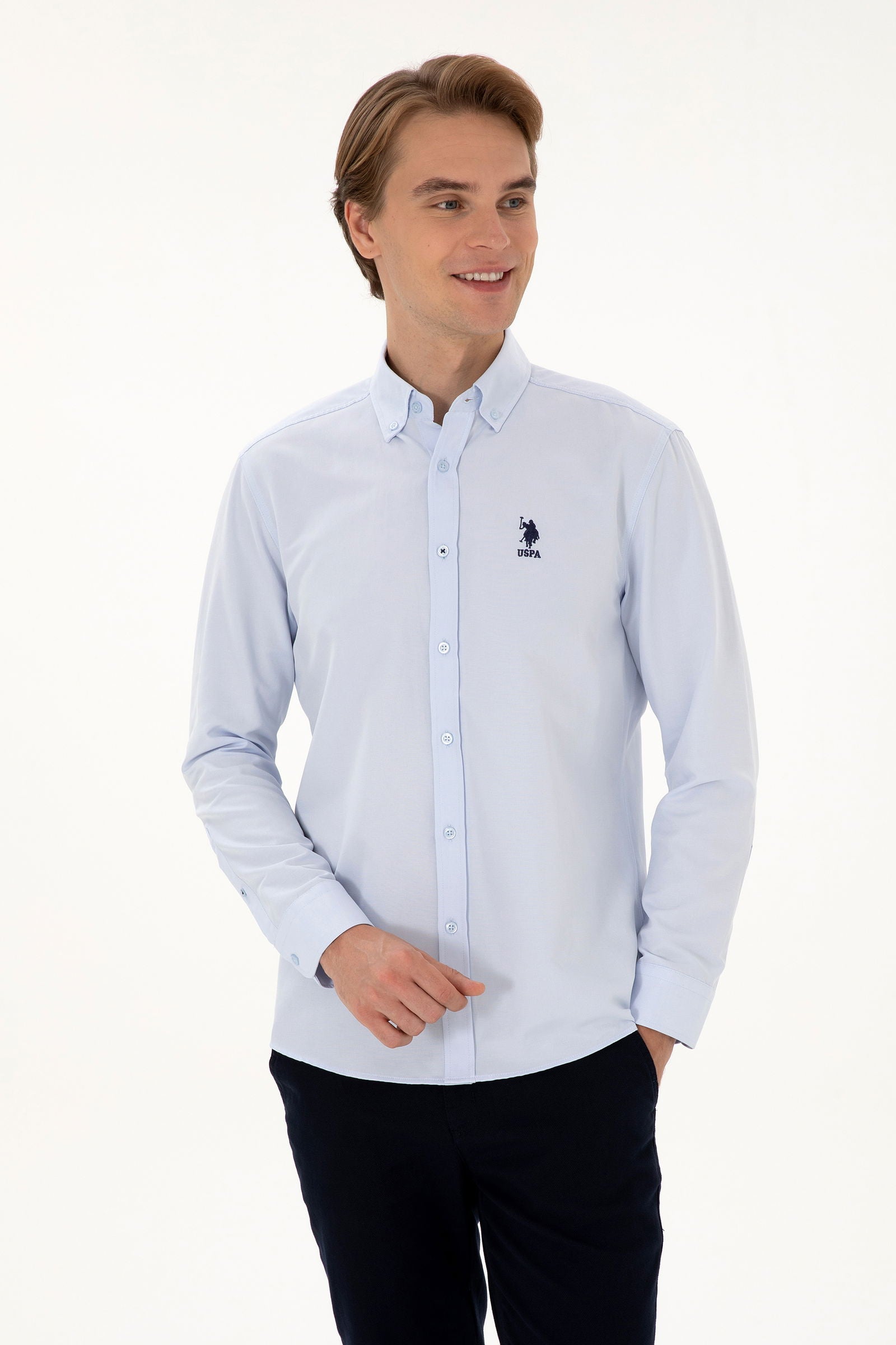 CHEMISE HOMME GOXREG BLUE-LIGHT