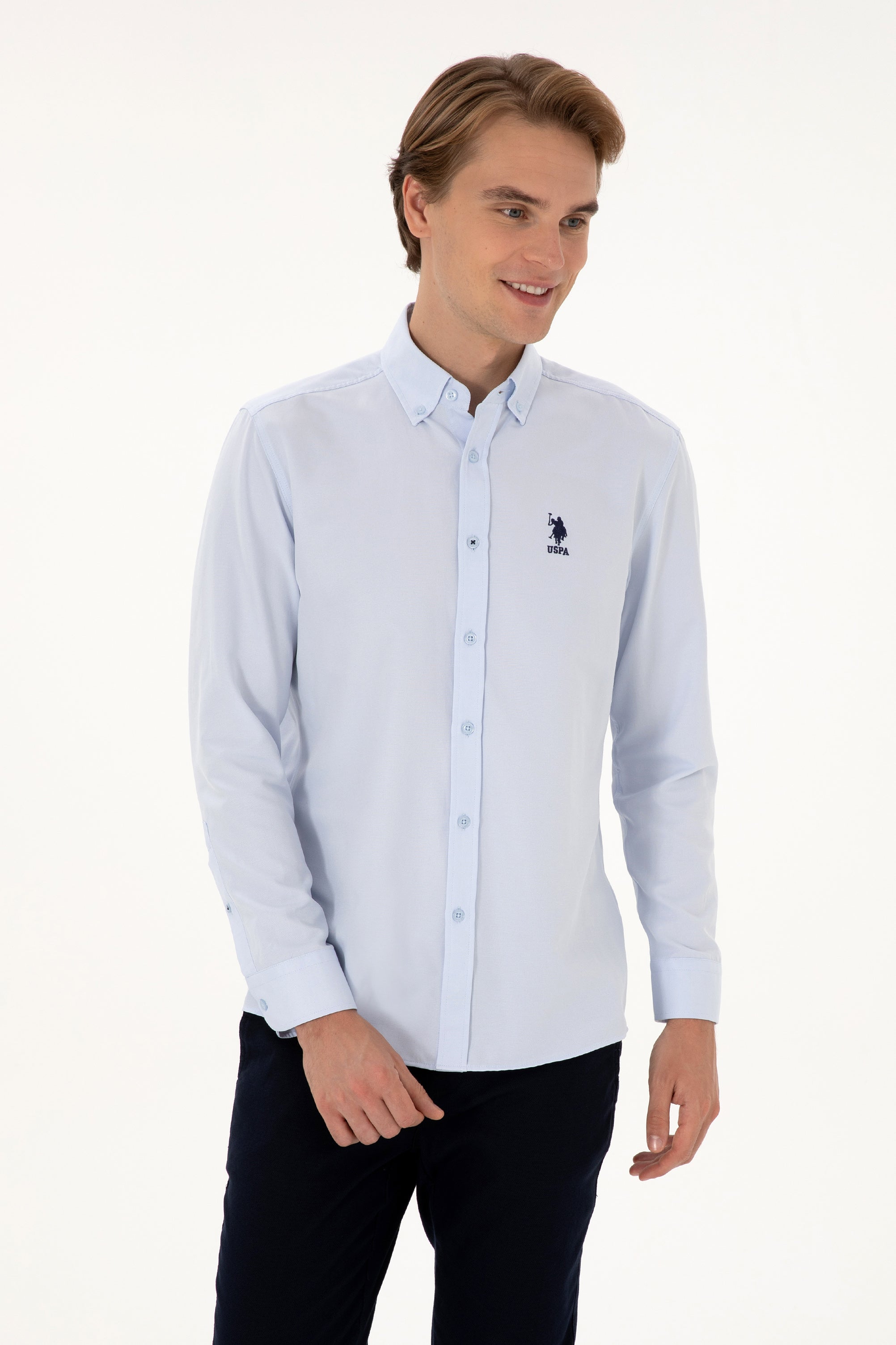 CHEMISE HOMME GOXREG BLUE-LIGHT