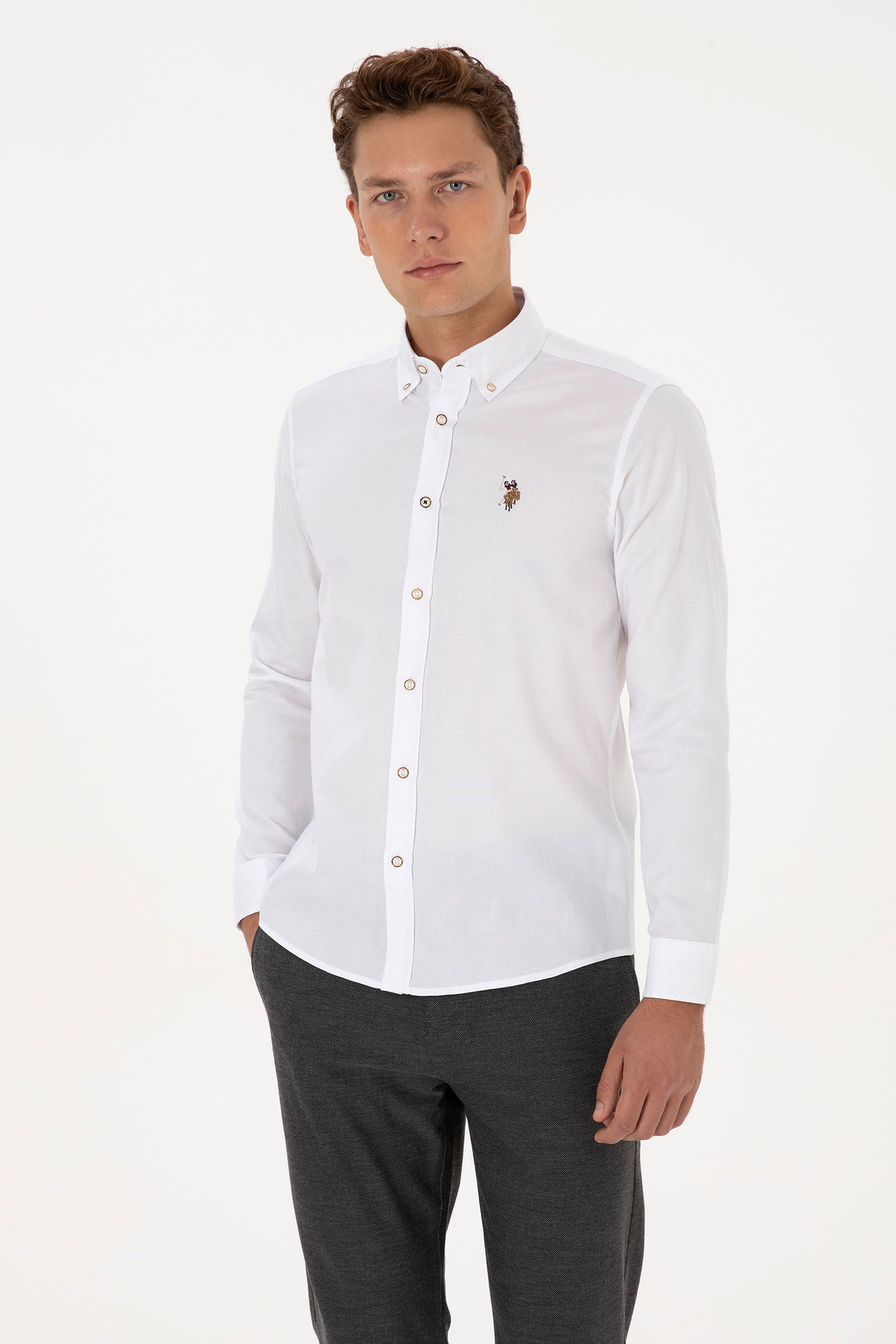 CHEMISE HOMME CEDCOLOR WHITE