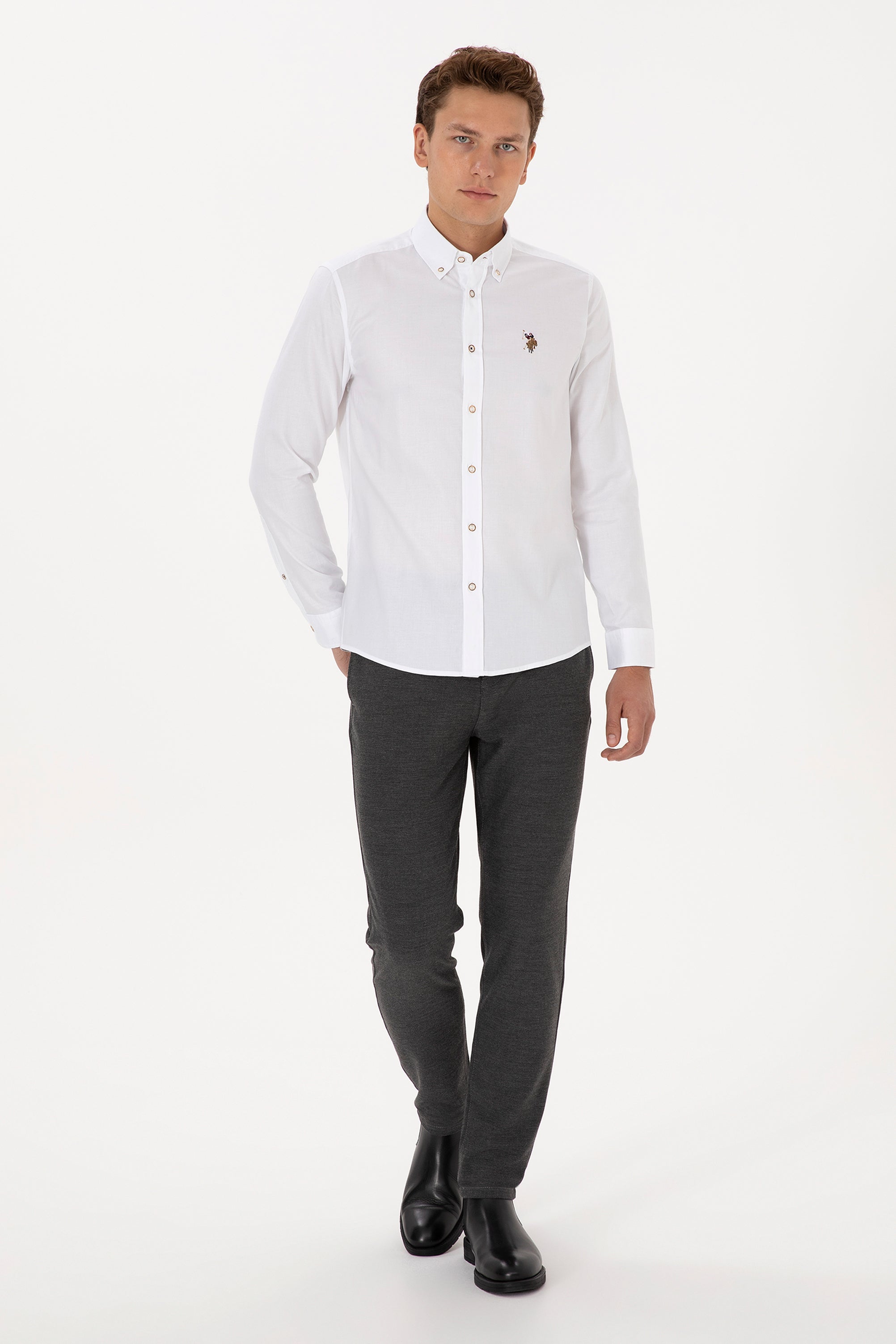 CHEMISE HOMME CEDCOLOR WHITE