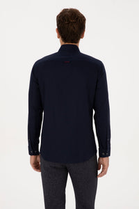 CHEMISE HOMME CEDCOLOR NAVY-BLUE