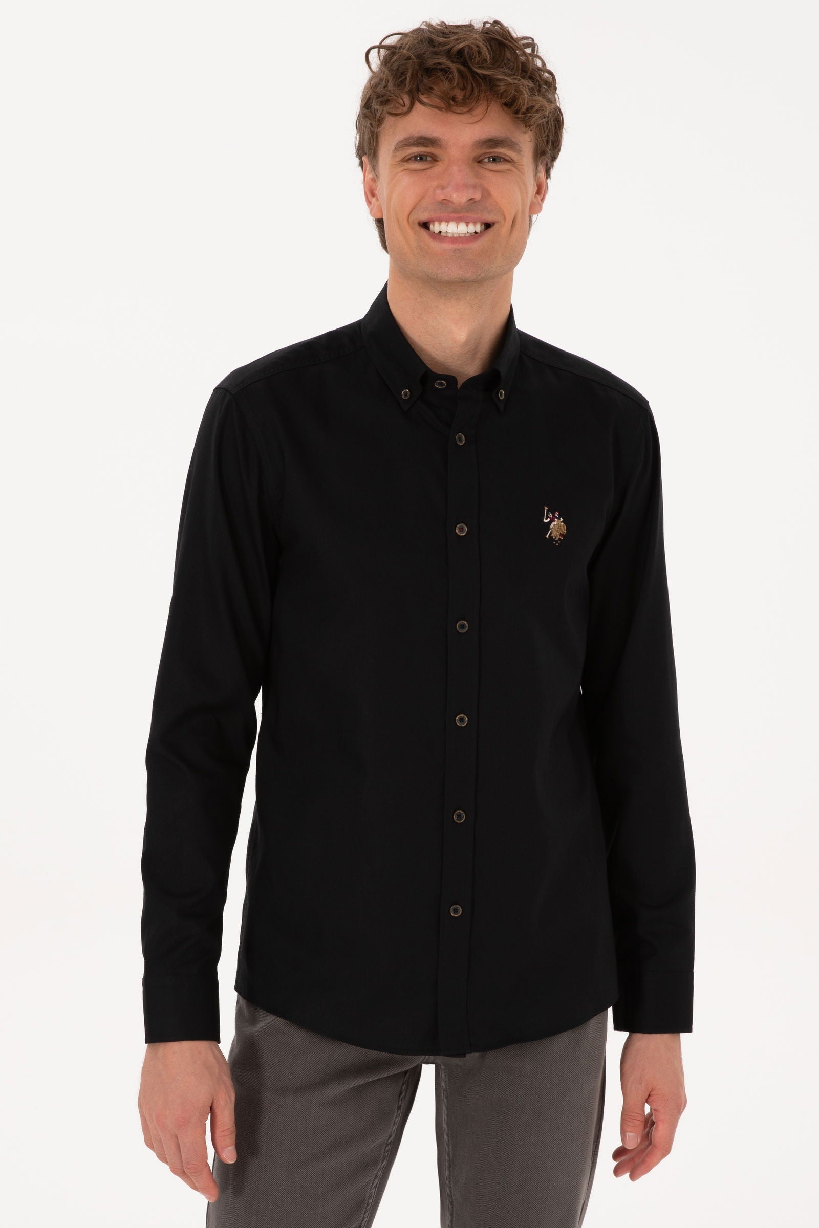 CHEMISE HOMME CEDCOLOR BLACK