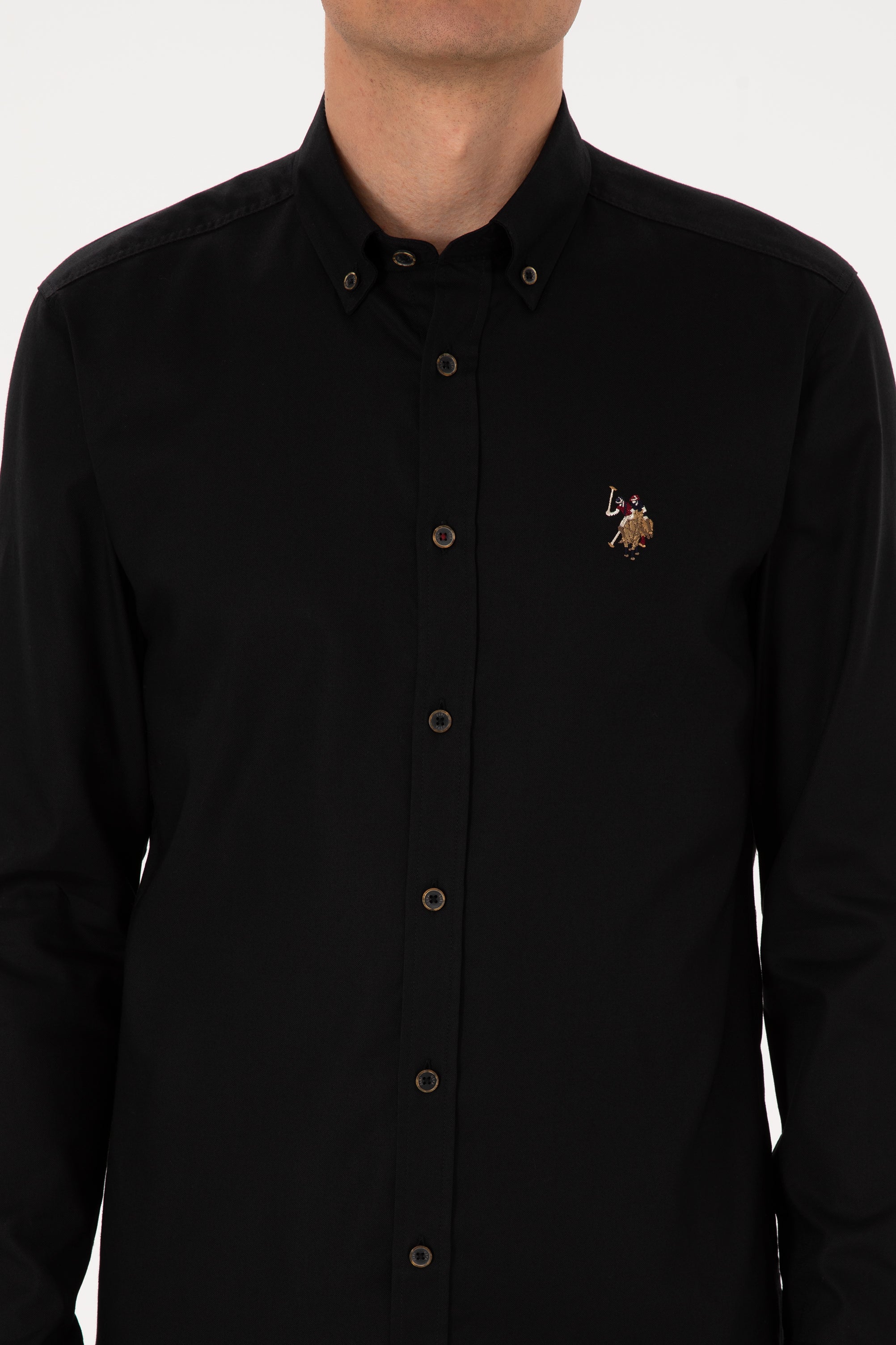 CHEMISE HOMME CEDCOLOR BLACK