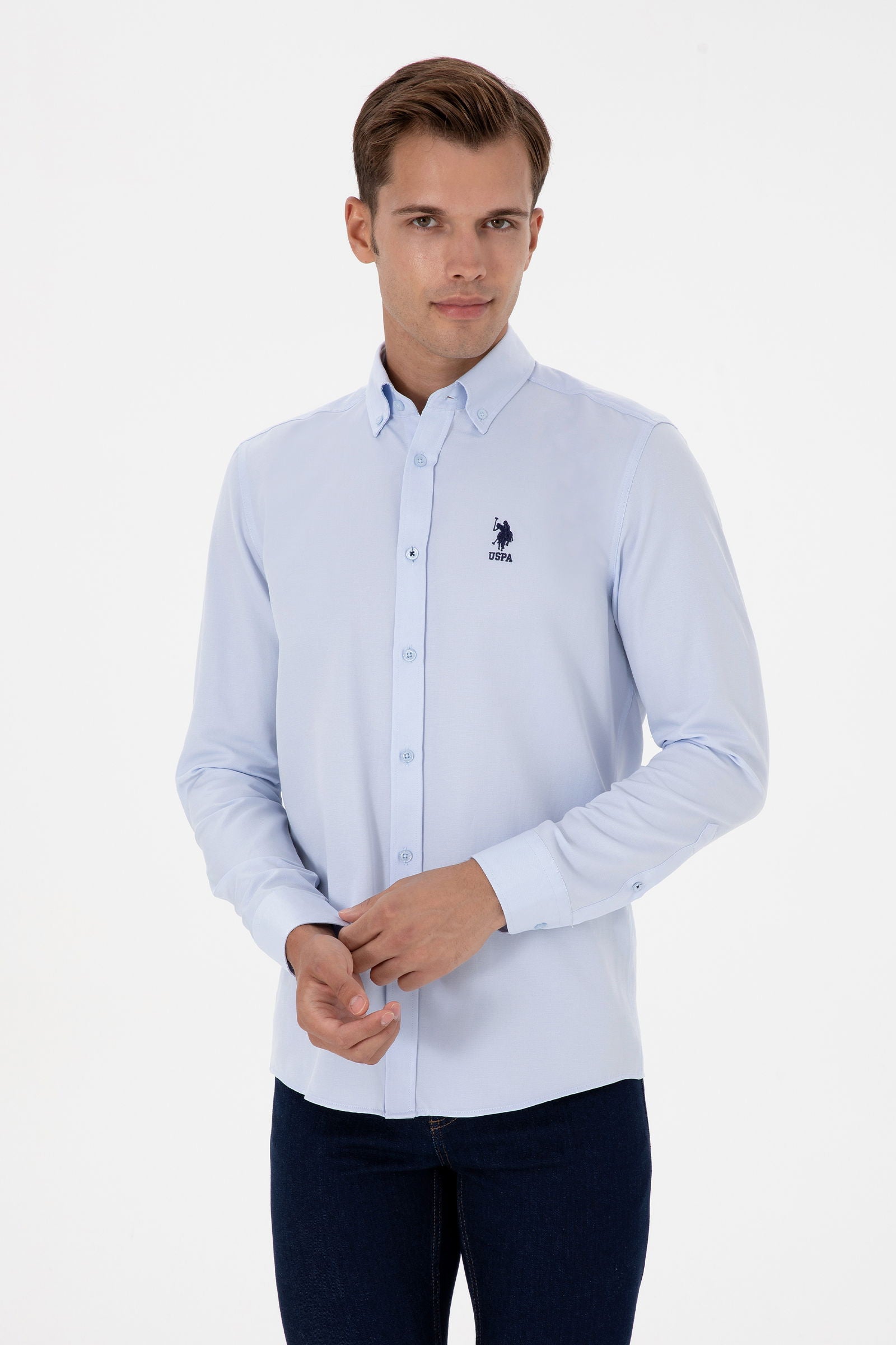 CHEMISE HOMME GOX BLUE-LIGHT