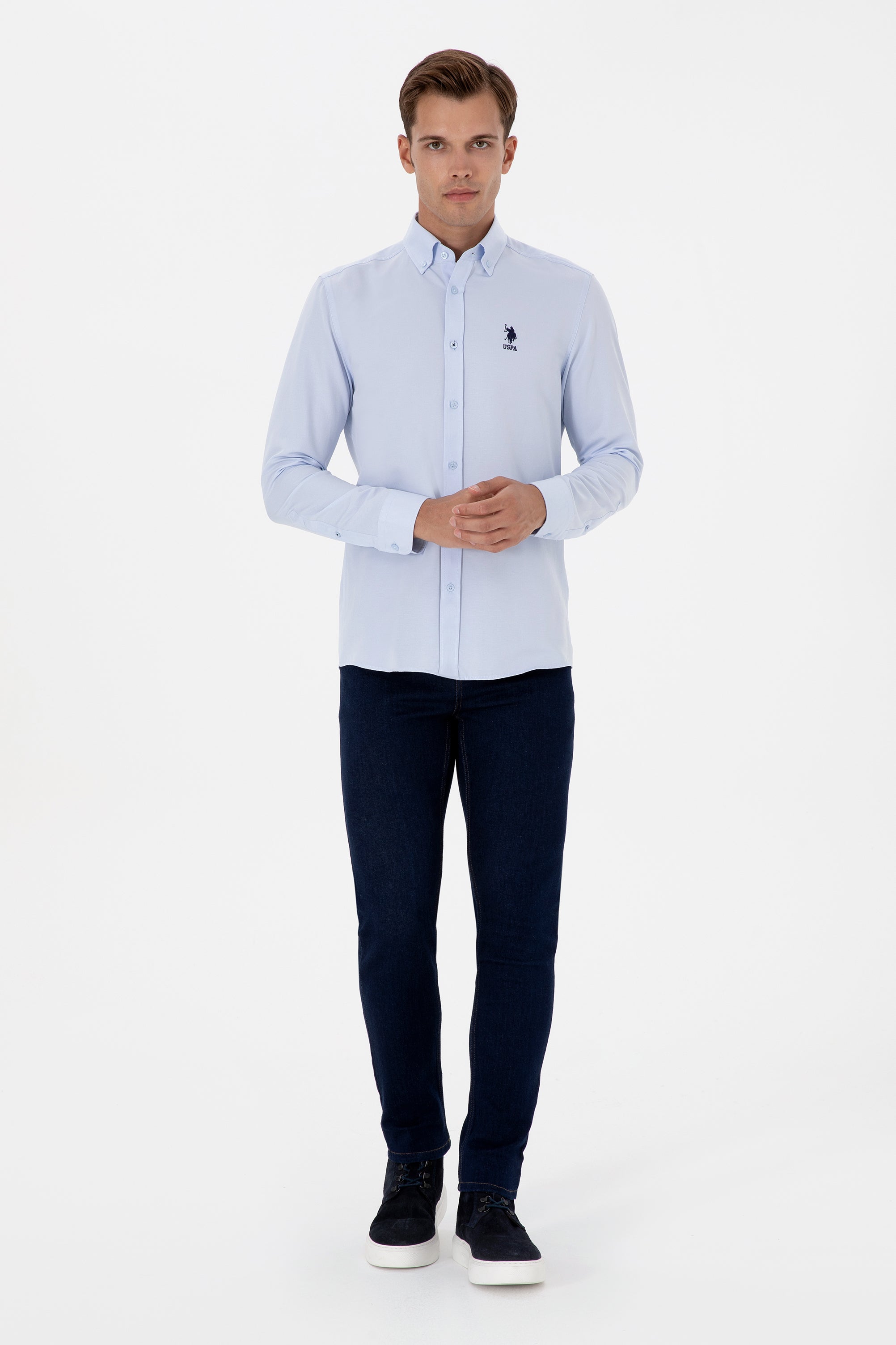 CHEMISE HOMME GOX BLUE-LIGHT