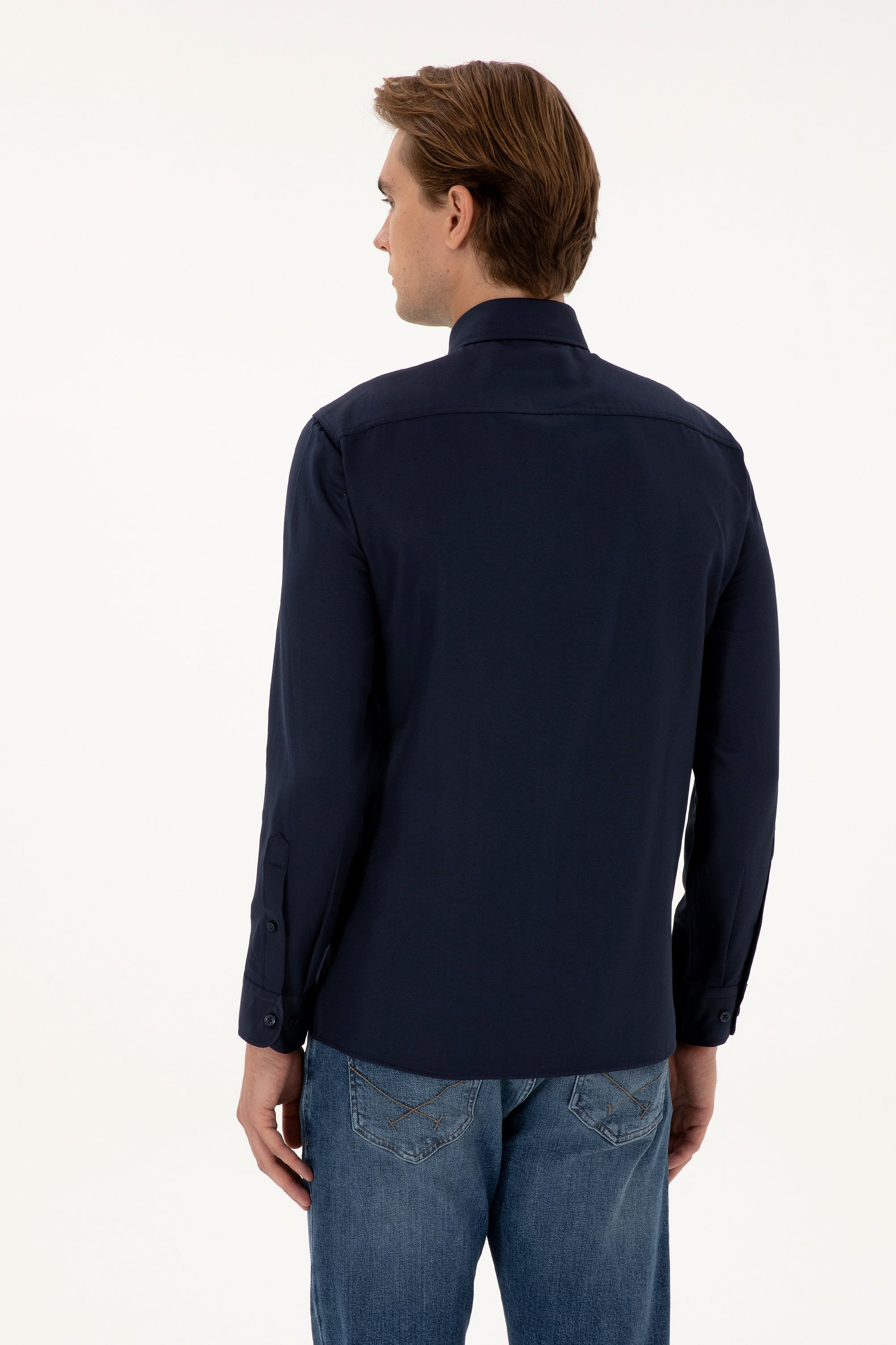 CHEMISE HOMME GOX NAVY-BLUE