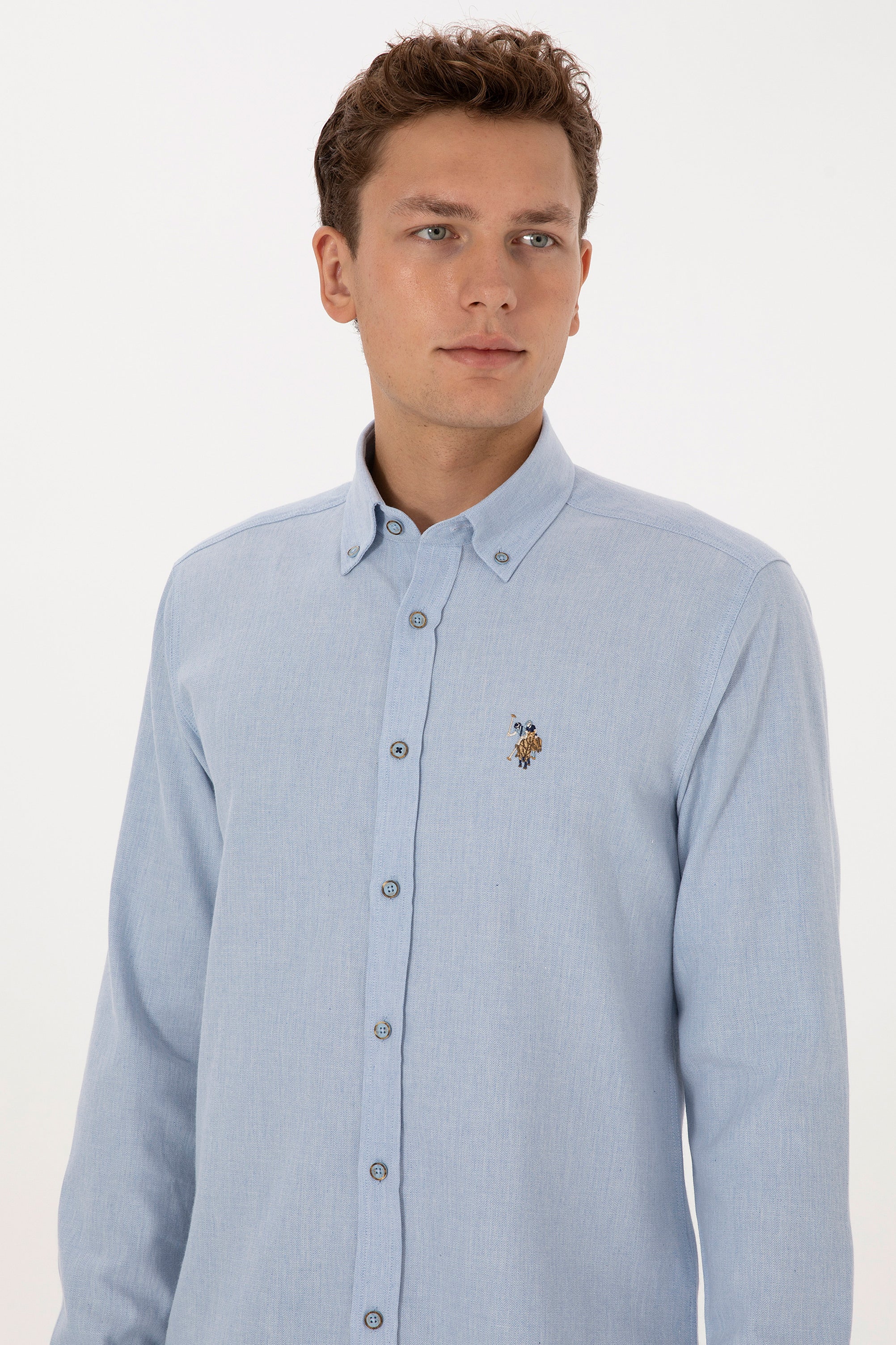 CHEMISE HOMME AKIS BLUE-LIGHT