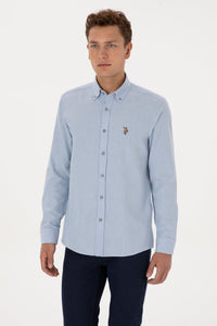 CHEMISE HOMME AKIS BLUE-LIGHT
