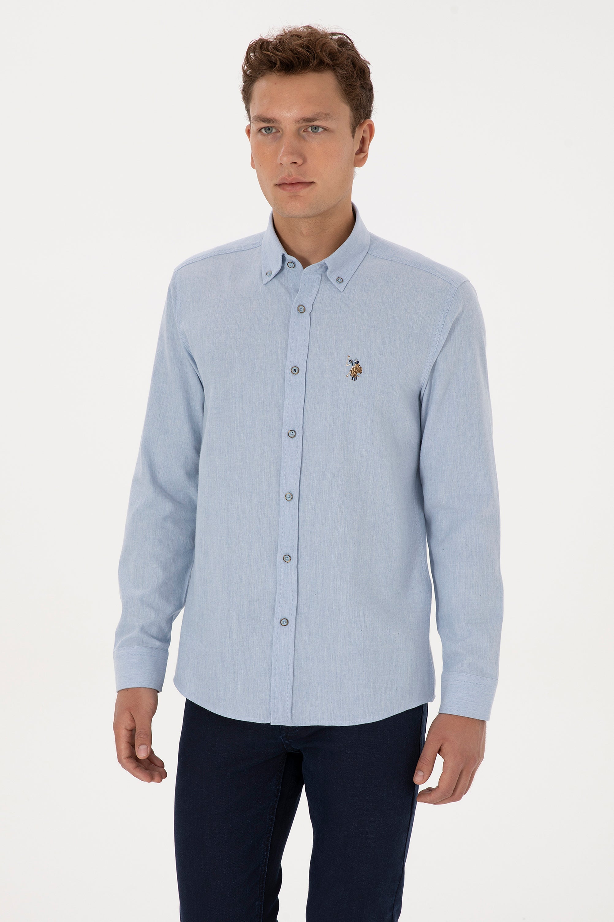 CHEMISE HOMME AKIS BLUE-LIGHT