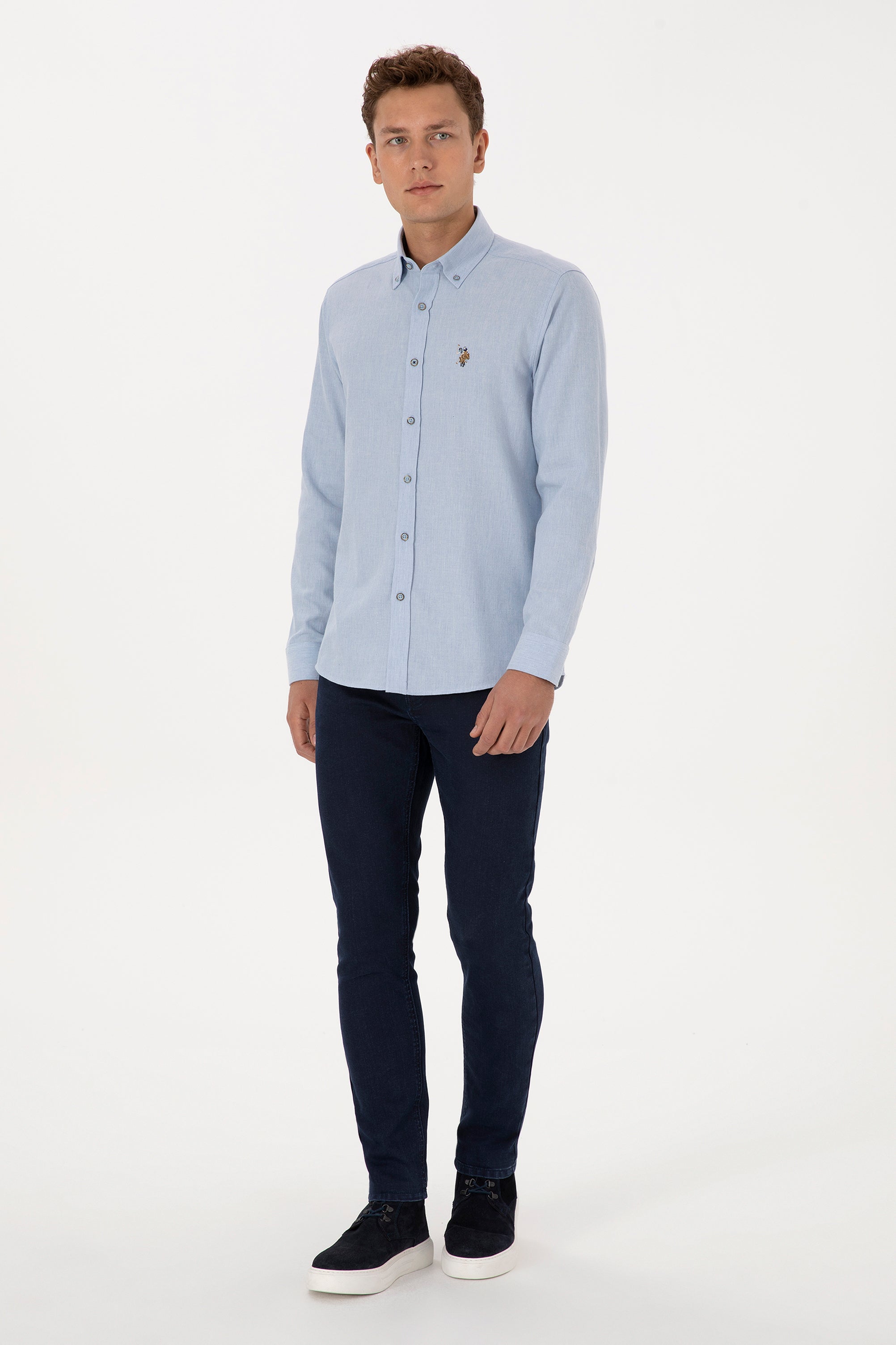 CHEMISE HOMME AKIS BLUE-LIGHT