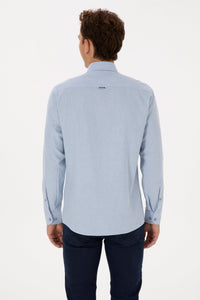 CHEMISE HOMME AKIS BLUE-LIGHT
