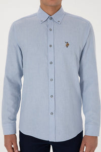 CHEMISE HOMME AKIS BLUE-LIGHT