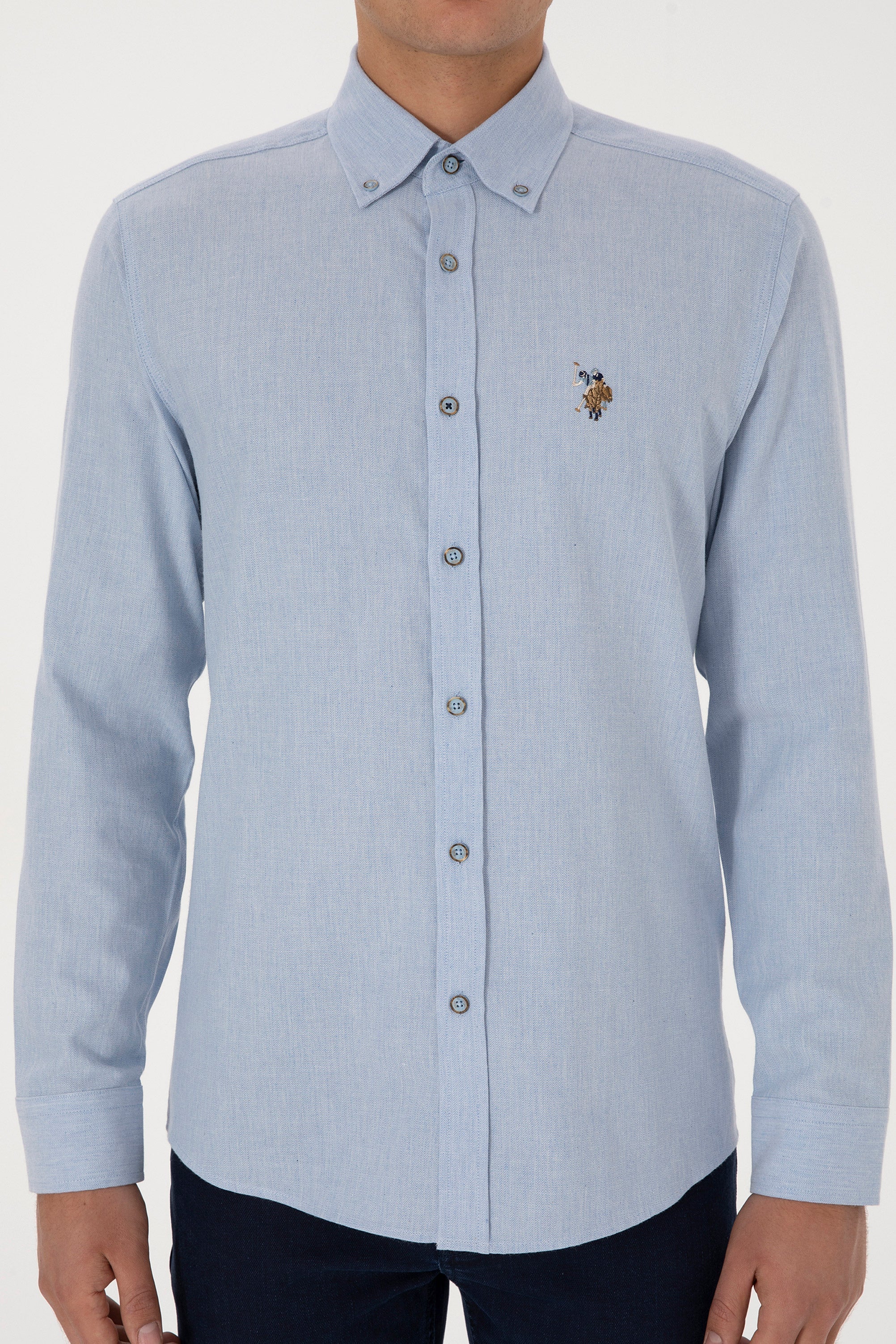 CHEMISE HOMME AKIS BLUE-LIGHT