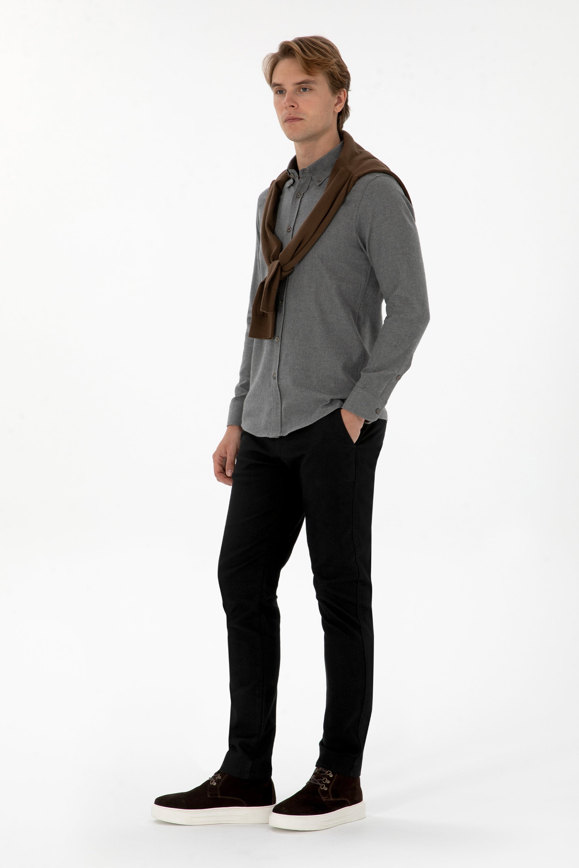 CHEMISE HOMME AKIS GREY