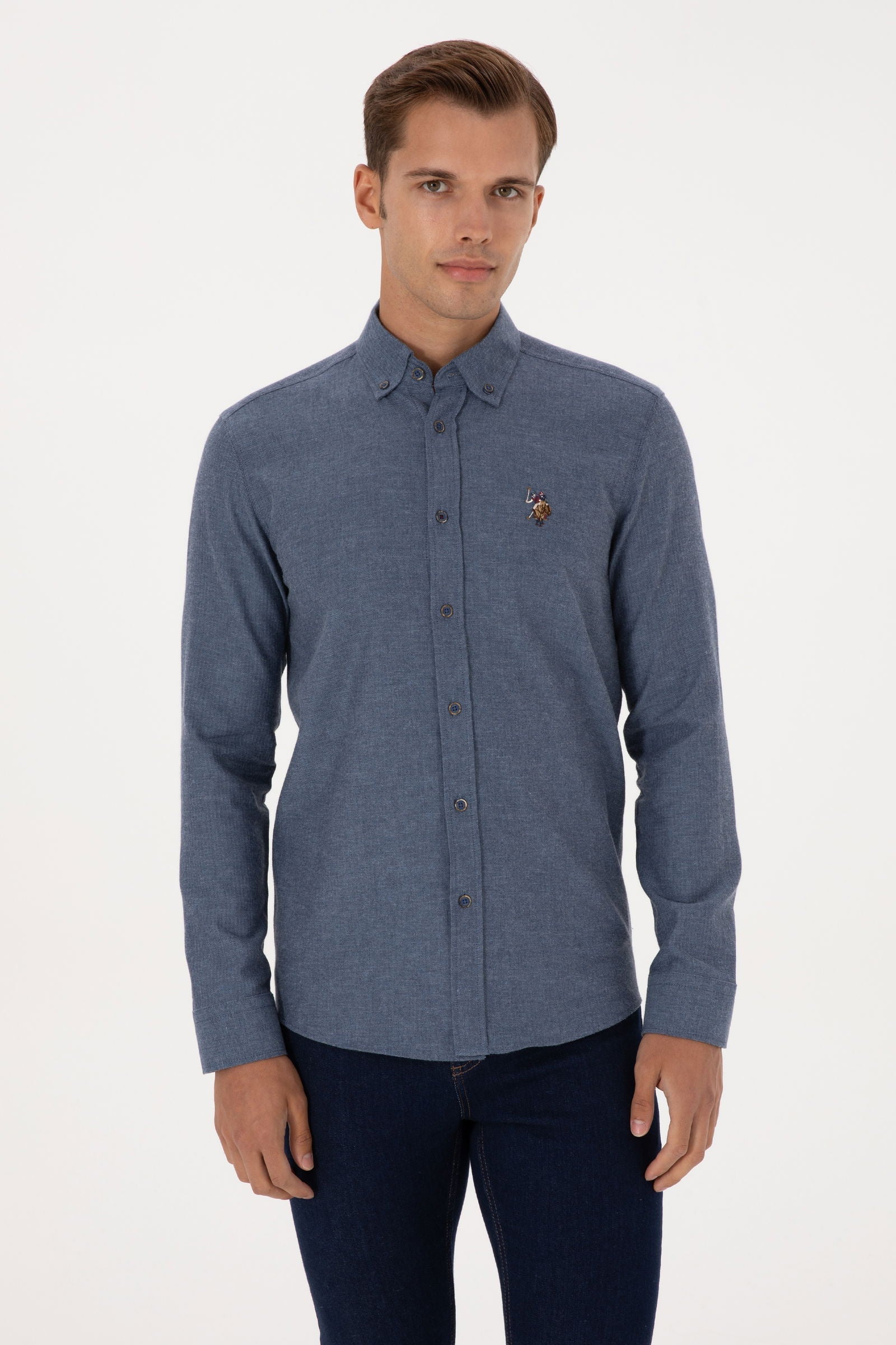 CHEMISE HOMME AKIS BLUE-INDIGO