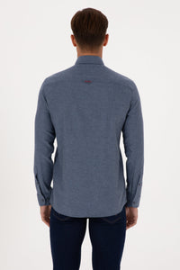 CHEMISE HOMME AKIS BLUE-INDIGO
