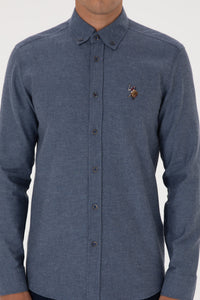 CHEMISE HOMME AKIS BLUE-INDIGO