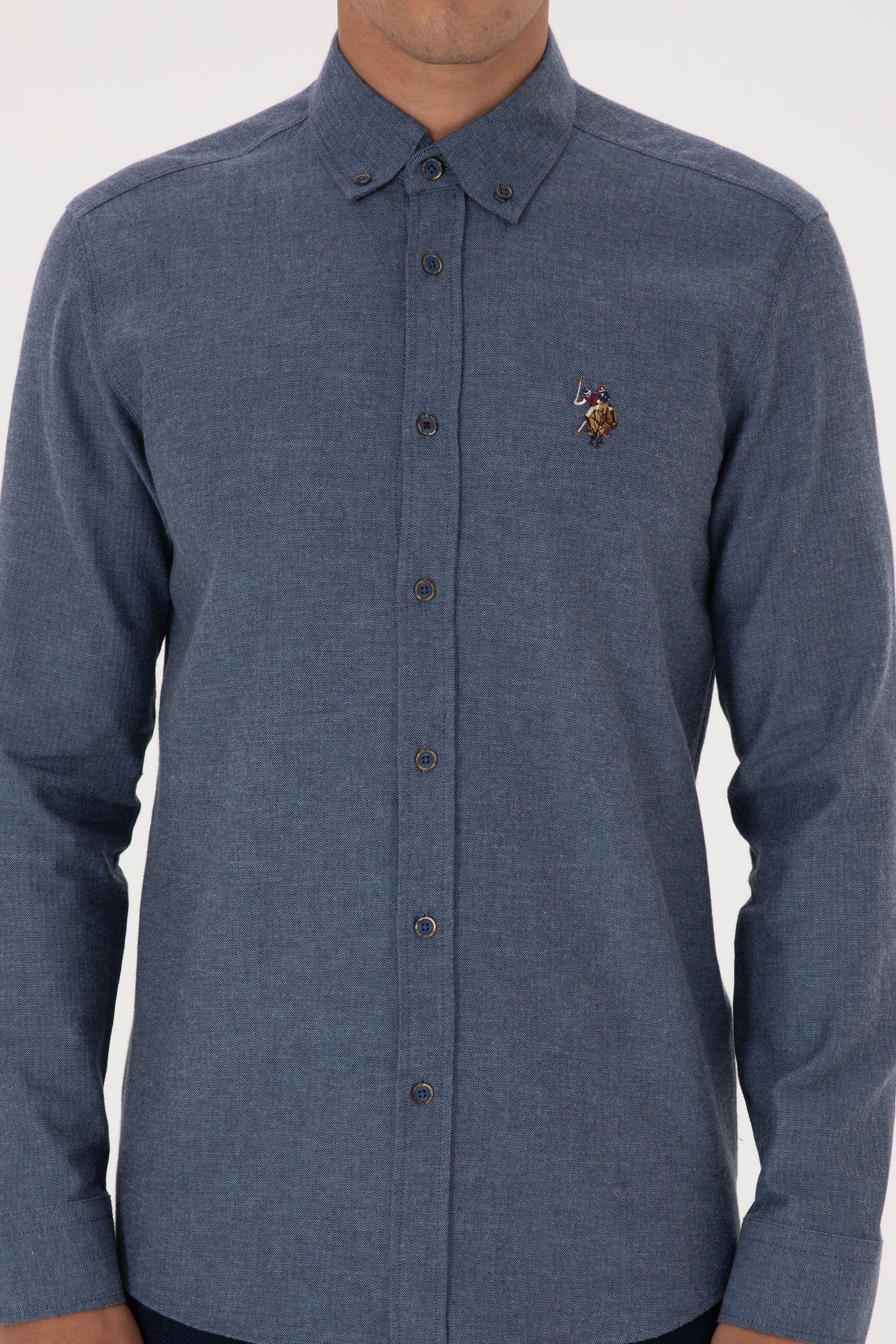 CHEMISE HOMME AKIS BLUE-INDIGO