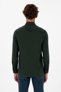 CHEMISE HOMME AKIS GREEN-FONCE