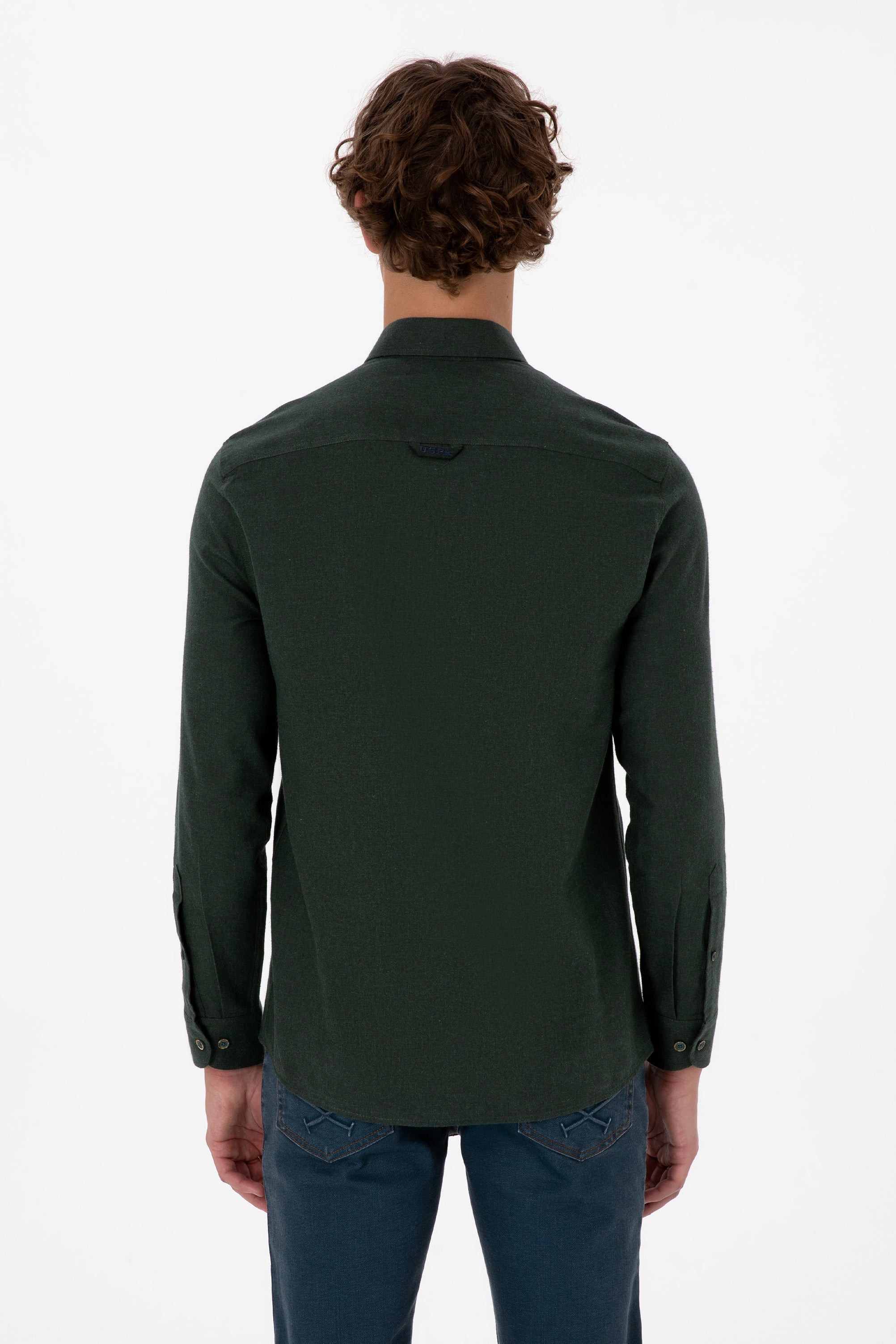 CHEMISE HOMME AKIS GREEN-FONCE