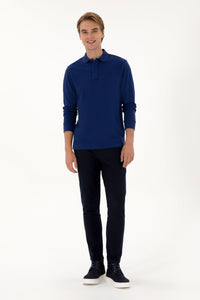 Sweat-shirt GTP01 BLUE INDIGO