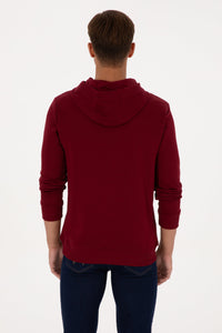 Sweat-shirt GURIN BURGUNDY