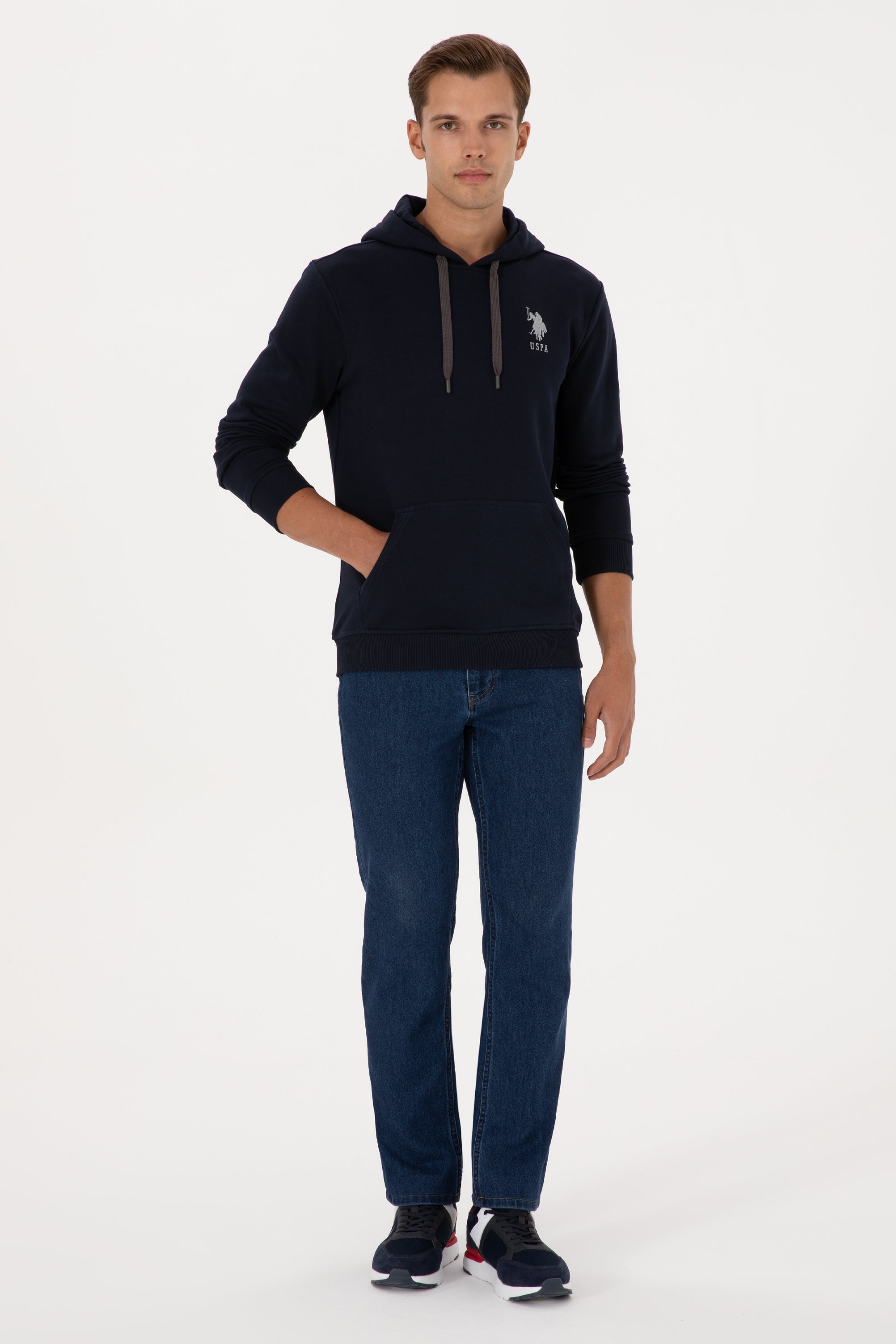 Sweat-shirt GURIN NAVY BLUE