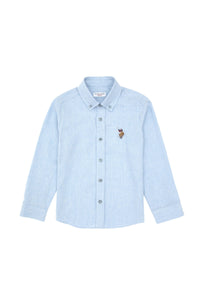 CHEMISE GARCON AKISKIDS BLUE-LIGHT