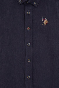 CHEMISE GARCON AKISKIDS NAVY-BLUE