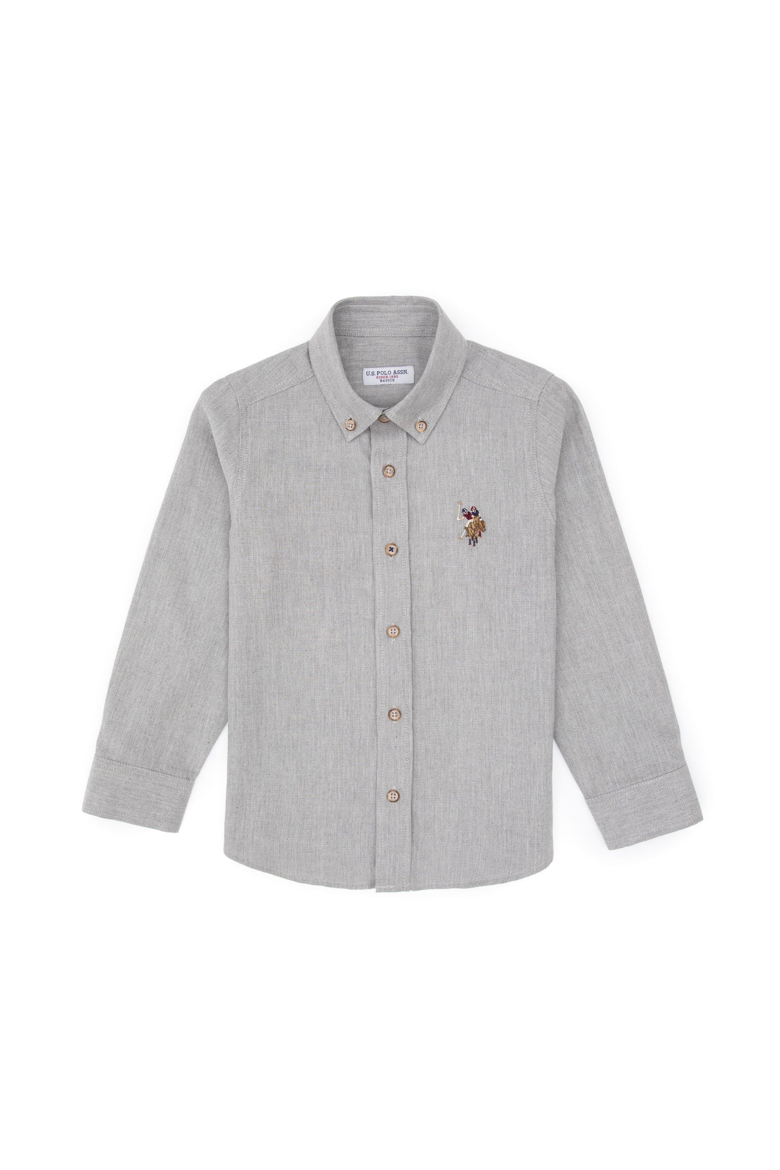 CHEMISE GARCON AKISKIDS STONE