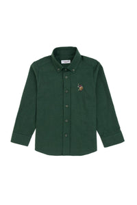CHEMISE GARCON AKISKIDS GREEN-FONCE