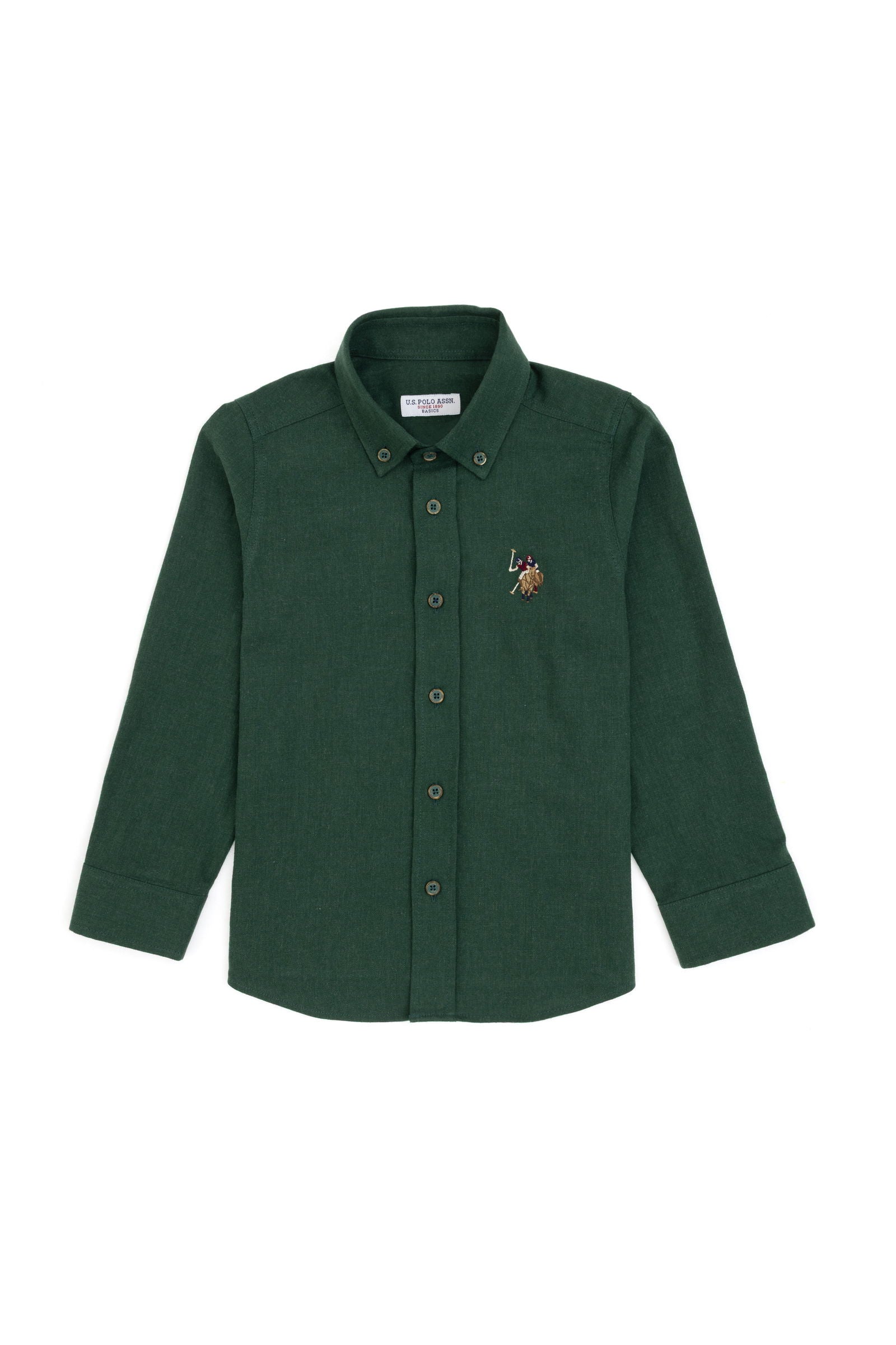 CHEMISE GARCON AKISKIDS GREEN-FONCE