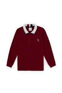 SWEAT-SHIRT GARCON SD01 BURGUNDY