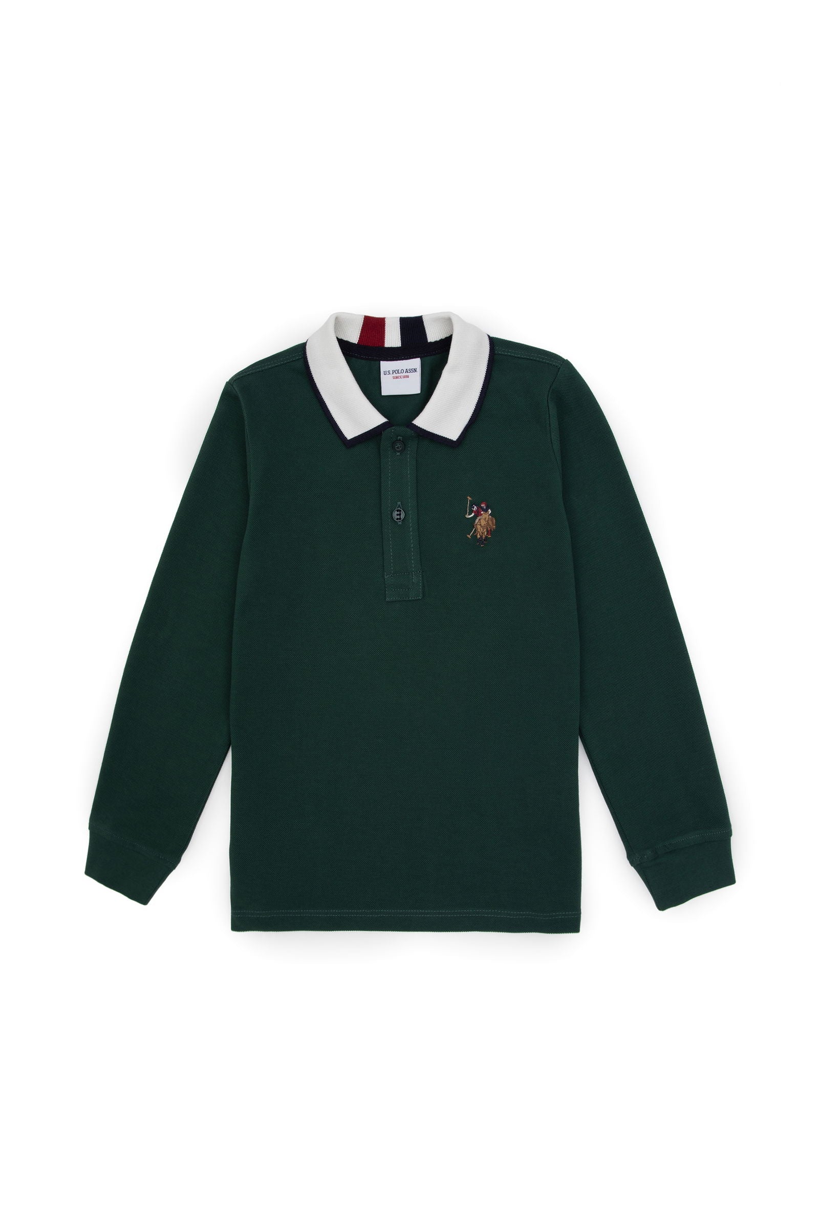 SWEAT-SHIRT GARCON SD01 GREEN-FONCE