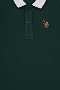 SWEAT-SHIRT GARCON SD01 GREEN-FONCE