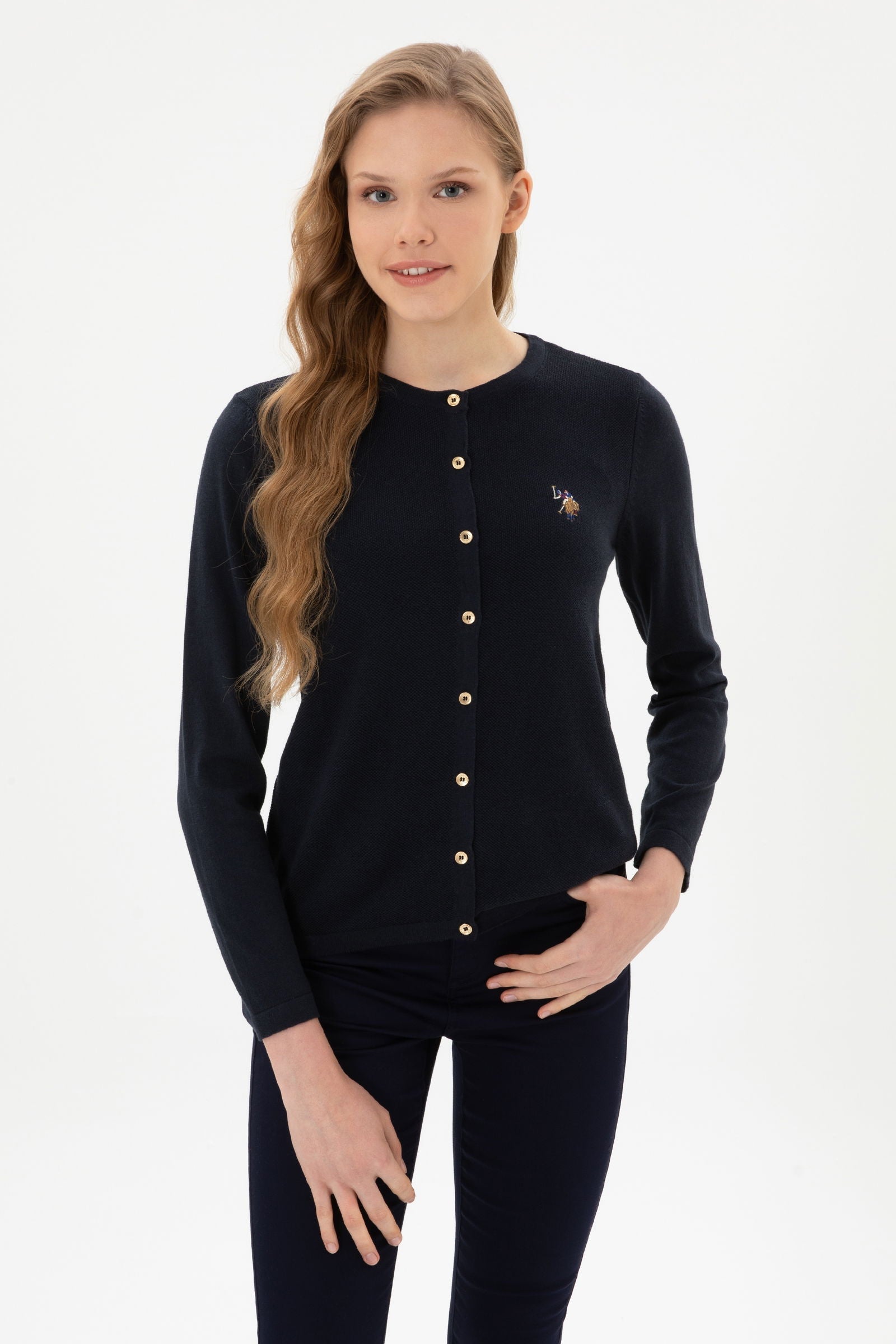 Cardigan CATINE NAVY BLUE