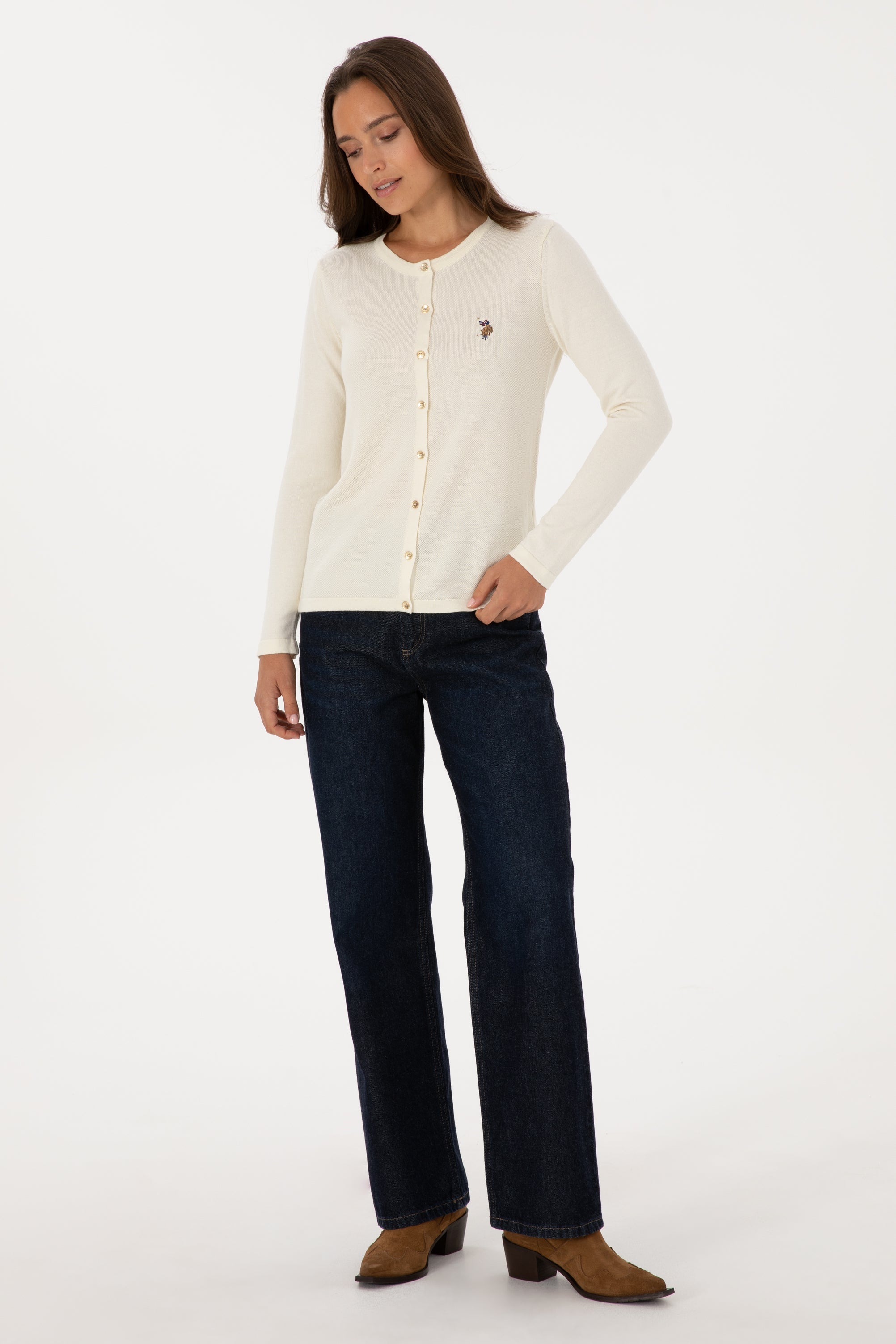 CARDIGAN FEMME CATINE PEARL