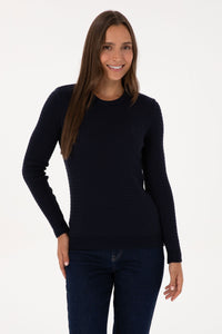 PULL FEMME KARLA NAVY-BLUE