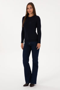 PULL FEMME KARLA NAVY-BLUE