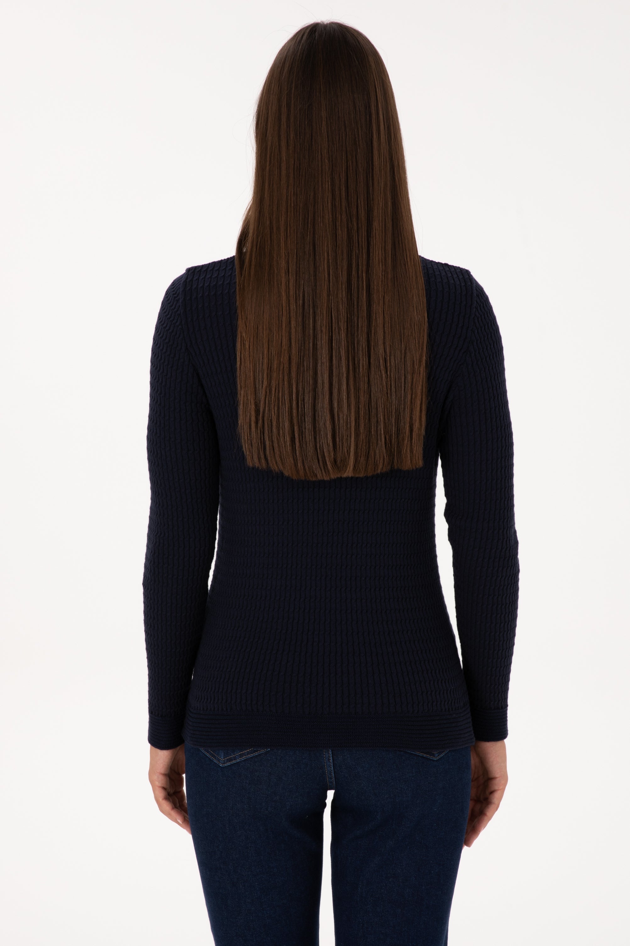 PULL FEMME KARLA NAVY-BLUE