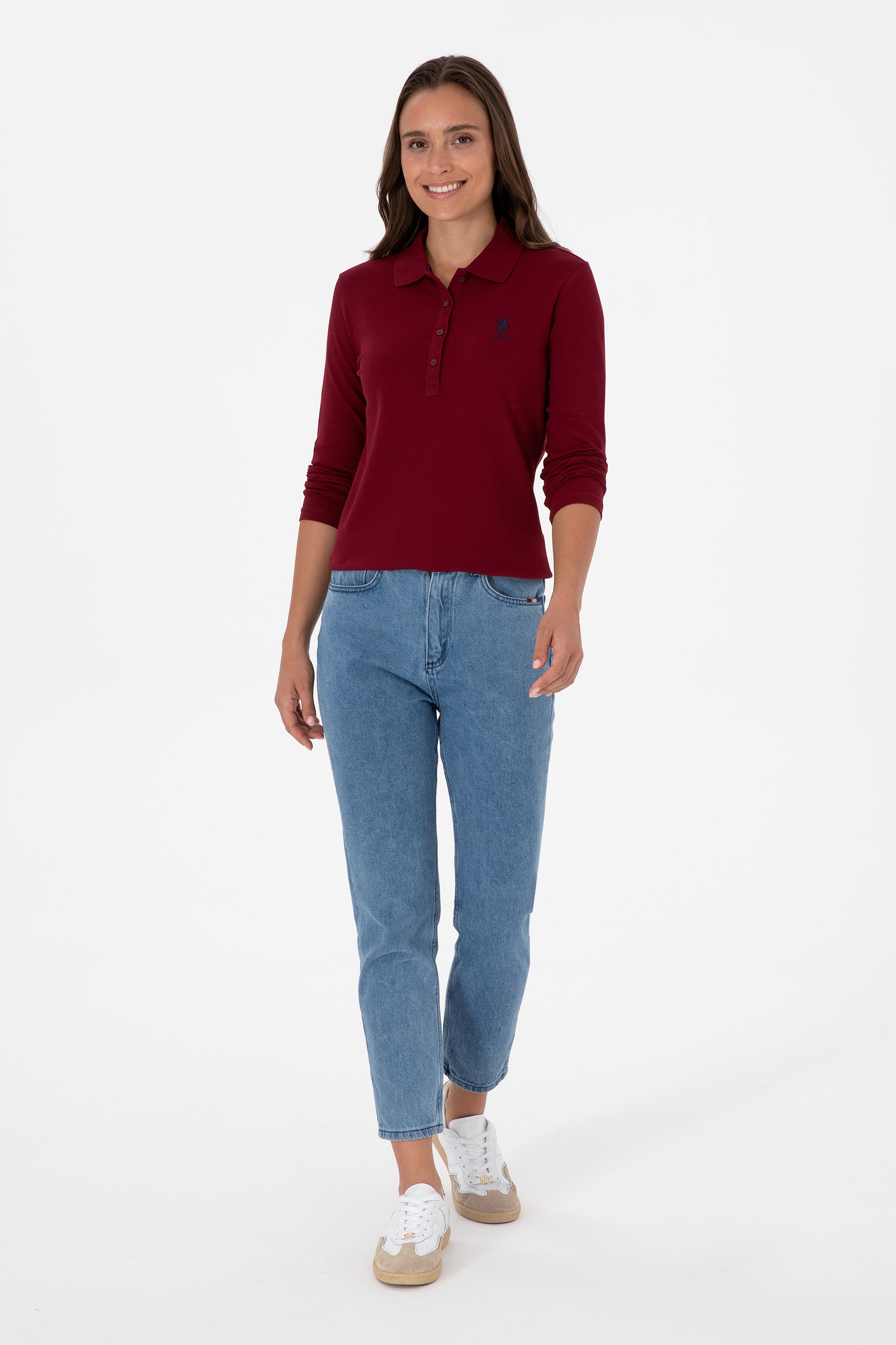 SWEAT-SHIRT FEMME TPG BURGUNDY