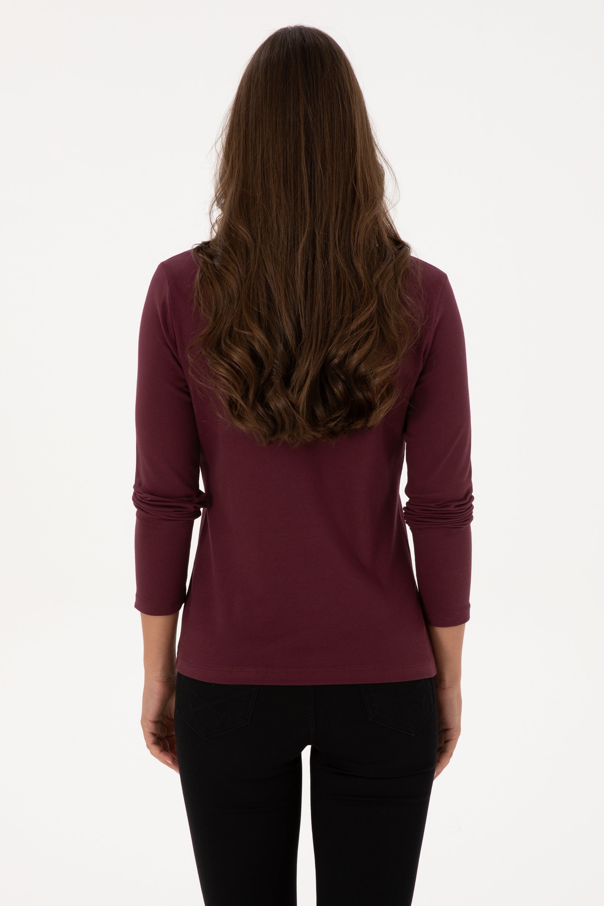 SWEAT-SHIRT FEMME TPG PRUNE