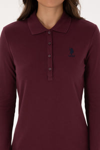 SWEAT-SHIRT FEMME TPG PRUNE