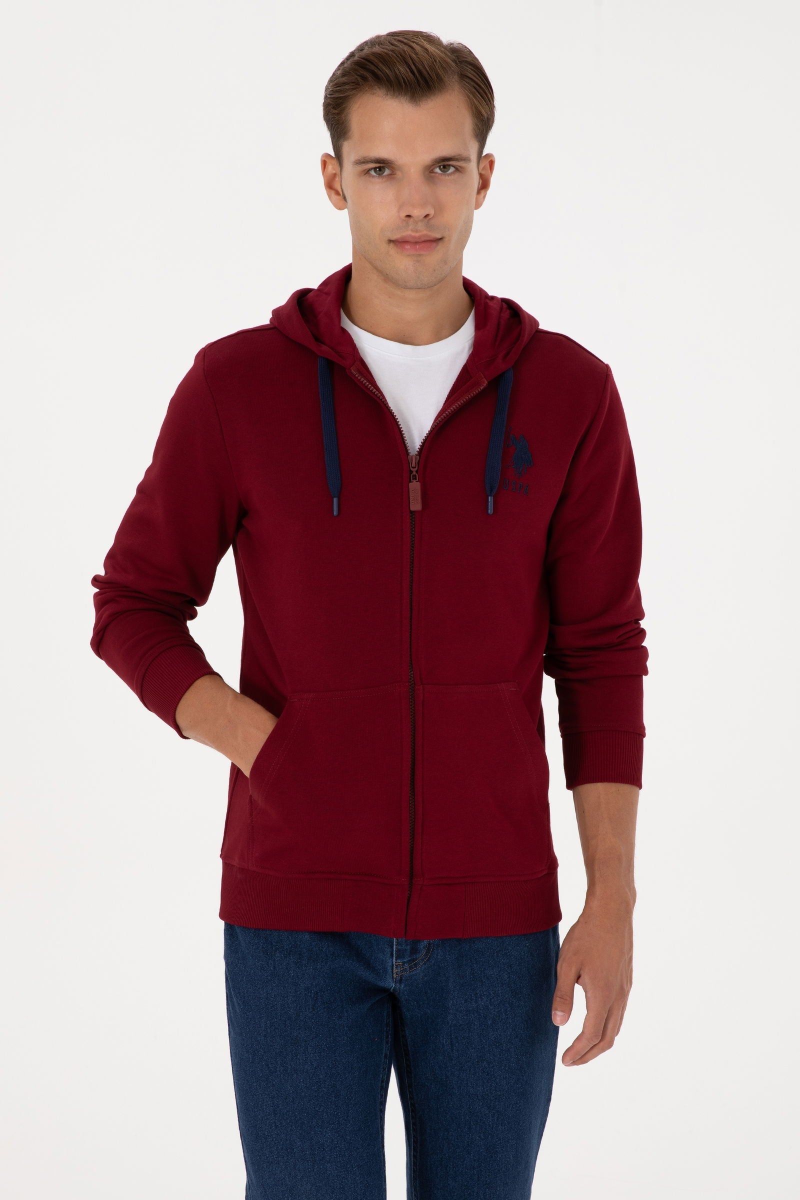 Sweat-shirt GARMAN BURGUNDY