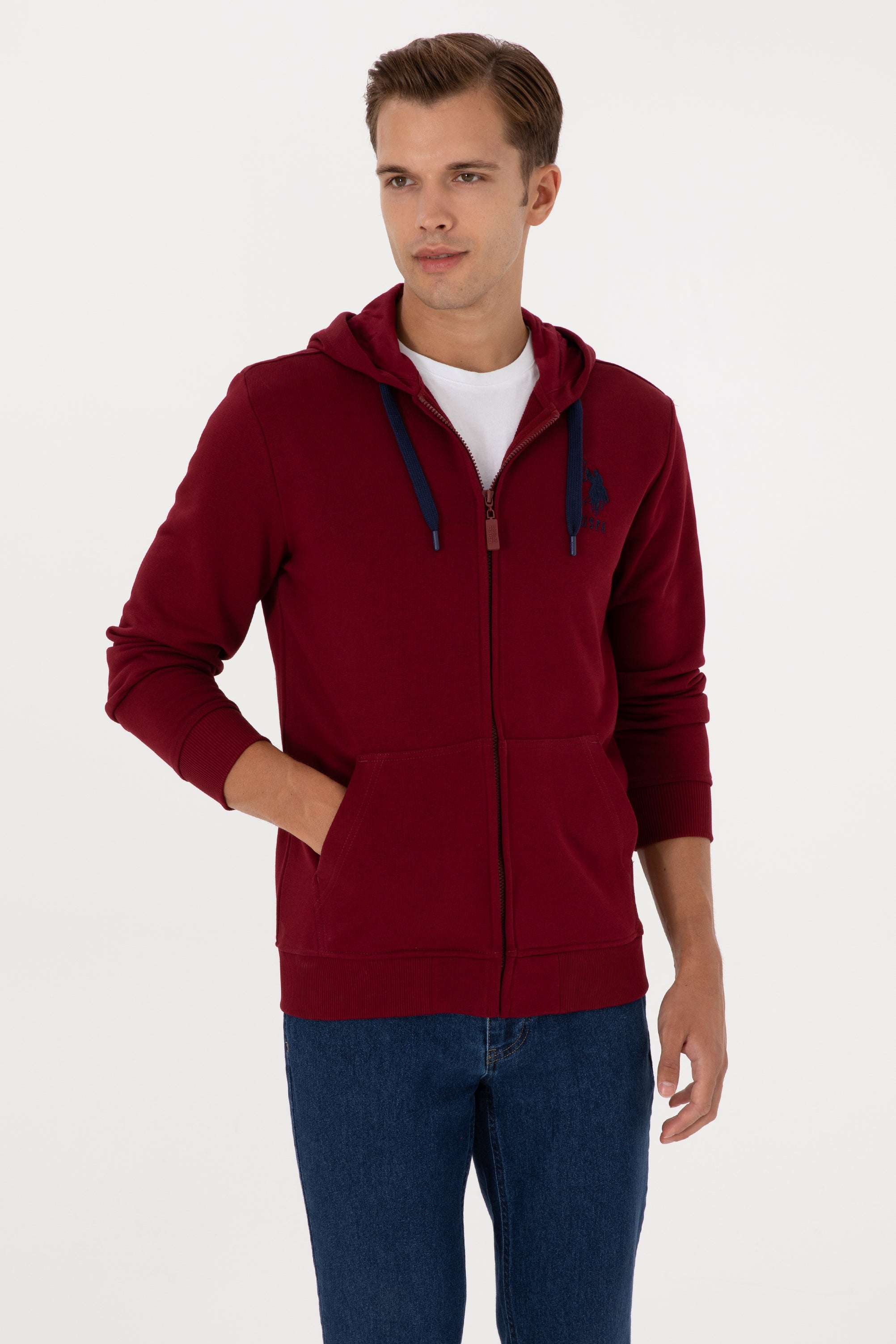 Sweat-shirt GARMAN BURGUNDY